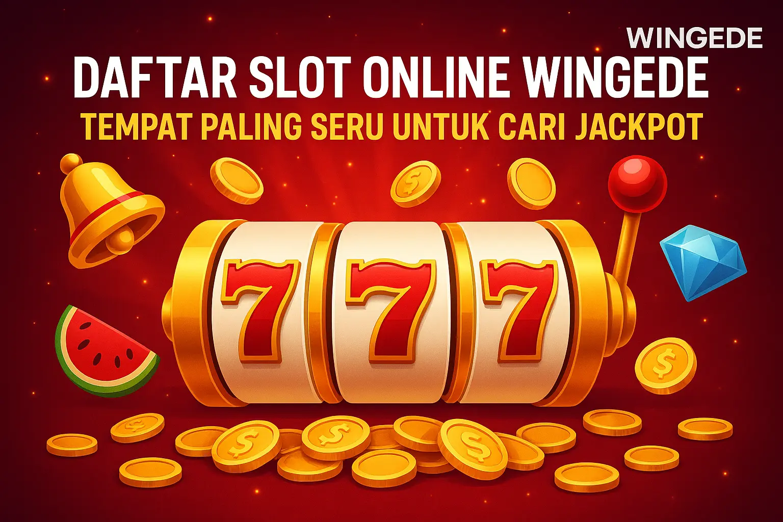 Daftar Slot Online WINGEDE Tempat Paling Seru untuk Cari Jackpot